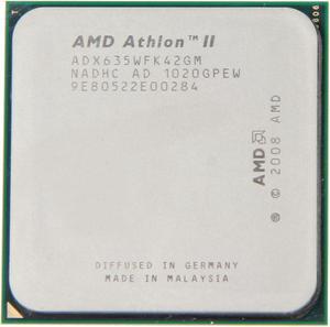 AMD Athlon II X4 635 - Athlon II X4 Propus Quad-Core 2.9 GHz Socket AM3 95W Desktop Processor - ADX635WFK42GM