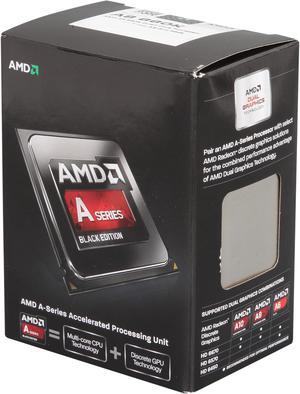 AMD A8-6600K - A-Series APU Richland Quad-Core 3.9 GHz Socket FM2 100W AMD Radeon HD 8570D Desktop Processor - Black Edition - AD660KWOHLBOX