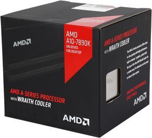 AMD A10-7890K with AMD Wraith Cooler Quad-Core Socket FM2+ 95W AD789KXDJCHBX Desktop Processor AMD Radeon R7