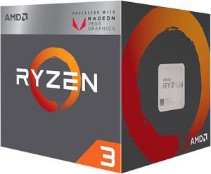 AMD RYZEN 3 2200G Quad-Core 3.5 GHz (3.7 GHz Max Boost) Socket AM4 65W YD2200C5FBBOX Desktop Processor