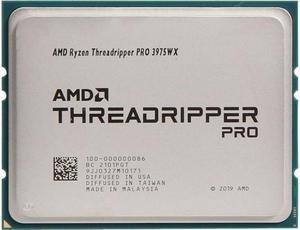 AMD Ryzen Threadripper PRO 3975WX 32Core 35 GHz Socket sTRX4 280W 100000000086 Desktop Processor