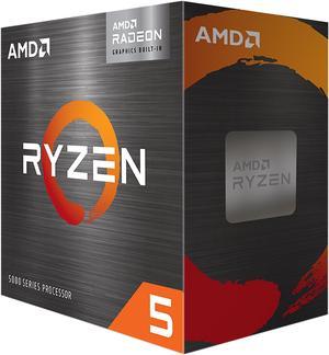 AMD Ryzen 5 5600G  Ryzen 5 5000 GSeries Cezanne Zen 3 6Core 39 GHz Socket AM4 65W AMD Radeon Graphics Desktop Processor  100100000252BOX