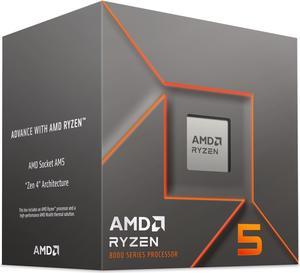 AMD Ryzen 5 8400F 42 GHz  Ryzen 5 8000 Series 6Core 12Threads Socket AM5 65W Processor  100100001591BOX