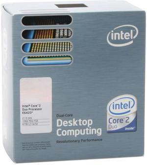 Intel Core 2 Duo E6420 - Core 2 Duo Conroe Dual-Core 2.13 GHz LGA 775 65W Processor - BX80557E6420