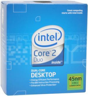 Intel Core 2 Duo E8200 - Core 2 Duo Wolfdale Dual-Core 2.66 GHz LGA 775 65W Processor - BX80570E8200