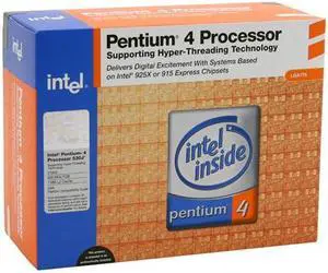 Intel Pentium 4 530J - Pentium 4 Prescott Single-Core 3.0 GHz LGA 775 Processor - BX80547PG3000EJ Intel Pentium 4 530J - Pentium 4 Prescott Single-Core 3.0 GHz LGA 775 Processor - BX80547PG3000EJ