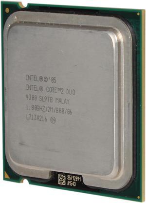 Intel Core 2 Duo E4300 - Core 2 Duo Allendale Dual-Core 1.8 GHz LGA 775 65W Desktop Processor - E4300 (E4300)