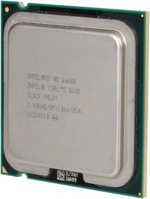 Intel Core 2 Quad Q6600 - Core 2 Quad Kentsfield Quad-Core 2.4 GHz LGA 775 100W Desktop Processor - Q6600 (SLACR)