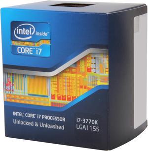 Intel Core i7-3770K - Core i7 3rd Gen Ivy Bridge Quad-Core 3.5GHz (3.9GHz Turbo) LGA 1155 77W Intel HD Graphics 4000 Desktop Processor - BX80637I73770K