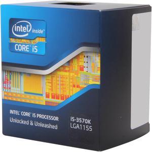 Intel Core i5-3570K - Core i5 3rd Gen Ivy Bridge Quad-Core 3.4GHz (3.8GHz Turbo) LGA 1155 77W Intel HD Graphics 4000 Desktop Processor - BX80637I53570K