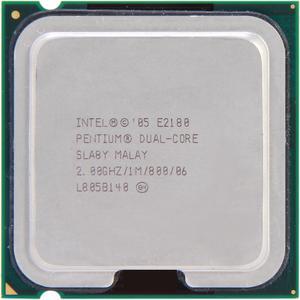 Intel Pentium E2180 - Pentium Dual-Core Conroe Dual-Core 2.0 GHz LGA 775 65W Desktop Processor - SLA8Y