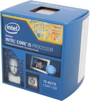 Intel Core i5-4570 - Core i5 4th Gen Haswell Quad-Core 3.2 GHz LGA 1150 84W  Intel HD Graphics Desktop Processor - BX80646I54570 - Newegg.com