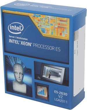 Intel Xeon E5-2630 v2 Ivy Bridge-EP 2.6 GHz LGA 2011 80W BX80635E52630V2 Server Processor