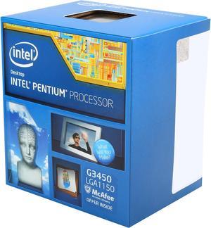 Intel Pentium G3450 - Pentium Haswell Dual-Core 3.4 GHz LGA 1150 53W Intel HD Graphics Desktop Processor - BX80646G3450