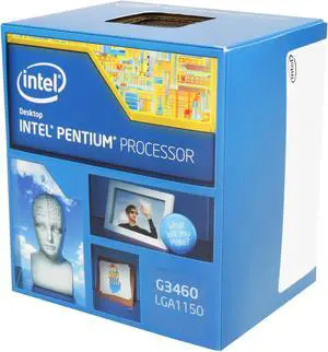 Intel Pentium G3460 - Pentium Dual-Core 3.5 GHz LGA 1150 53W Intel HD Graphics Desktop Processor - BX80646G3460 Intel Pentium G3460 - Pentium Dual-Core 3.5 GHz LGA 1150 53W Intel HD Graphics Desktop Processor - BX80646G3460
