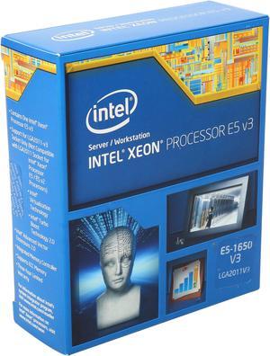 Intel Xeon E5-1650 V3 Haswell-EP 3.5 GHz 6 x 256 KB L2 Cache 15MB L3 Cache LGA 2011-3 140W Server Processor BX80644E51650V3