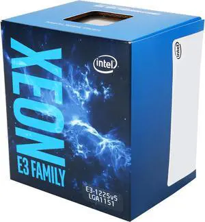 Intel Xeon E3-1225 V5 3.3 GHz LGA 1151 80W BX80662E31225V5