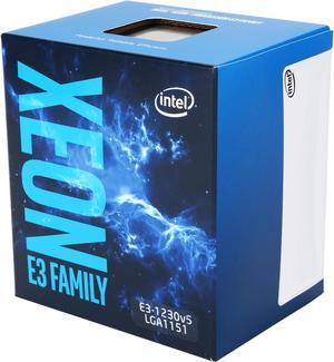 Intel Xeon E3-1230 V5 3.4 GHz LGA 1151 80W BX80662E31230V5 Server Processor