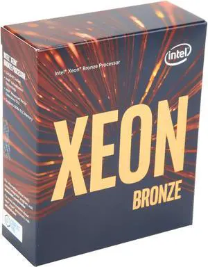 Intel Xeon Scalable Bronze 3104 SkyLake 6-Core 1.7 GHz LGA 3647 85W BX806733104 Server Processor