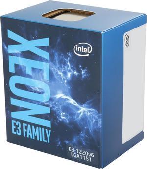 Intel Xeon E3-1220 V6 Kaby Lake 3.0 GHz (3.5 GHz Turbo) LGA 1151 72W BX80677E31220V6 Server Processor