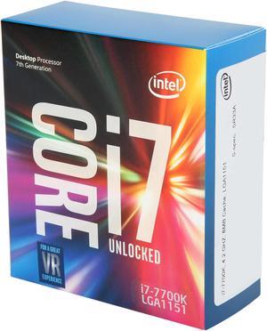 Intel Core i7-7700K - Core i7 7th Gen Kaby Lake Quad-Core 4.2 GHz LGA 1151 91W Intel HD Graphics 630 Desktop Processor - BX80677I77700K
