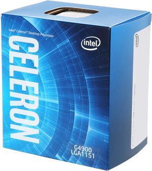 Intel Celeron G4900 - Celeron Coffee Lake Dual-Core 3.1 GHz LGA 1151 (300 Series) 54W Intel UHD Graphics 610 Desktop CPU Processor - BX80684G4900