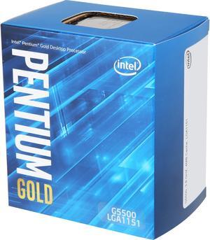 Intel Pentium Gold G5500 Coffee Lake Dual-Core 3.8 GHz LGA 1151 (300 Series) 54W BX80684G5500 Desktop Processor Intel UHD Graphics 630