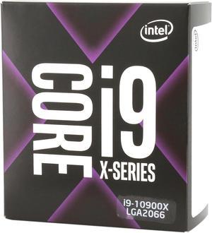 Intel Core i910900X  Core i9 10th Gen Cascade Lake 10Core 37 GHz LGA 2066 165W None Integrated Graphics Desktop Processor  BX8069510900X