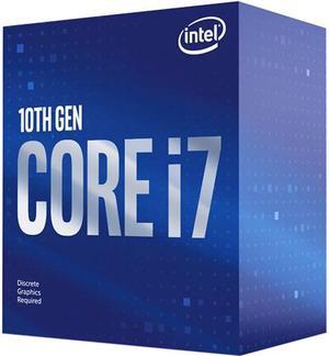 Intel Core i7-10700F - Core i7 10th Gen Comet Lake 8-Core 2.9 GHz LGA 1200 65W Desktop Processor - BX8070110700F