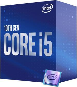 Intel Core i510400  Core i5 10th Gen Comet Lake 6Core 29 GHz LGA 1200 65W Intel UHD Graphics 630 Desktop Processor  BX8070110400