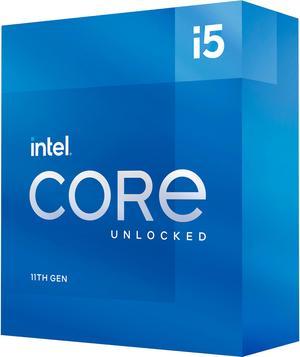 Intel Core i511600K  Core i5 11th Gen Rocket Lake 6Core 39 GHz LGA 1200 125W Intel UHD Graphics 750 Desktop Processor  BX8070811600K