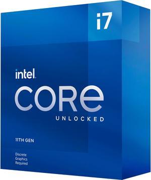 Intel Core i7-11700KF - Core i7 11th Gen Rocket Lake 8-Core 3.6 GHz LGA 1200 125W None Integrated Graphics Desktop Processor - BX8070811700KF