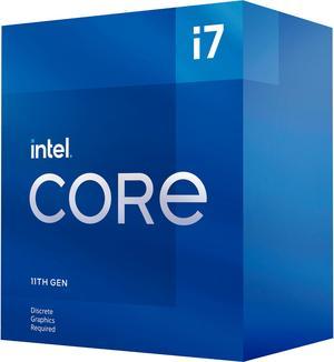 Intel Core i7-11700F - Core i7 11th Gen Rocket Lake 8-Core 2.5 GHz LGA 1200 65W None Integrated Graphics Desktop Processor - BX8070811700F