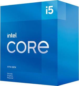 Intel Core i511400F  Core i5 11th Gen Rocket Lake 6Core 26 GHz LGA 1200 65W None Integrated Graphics Desktop Processor  BX8070811400F
