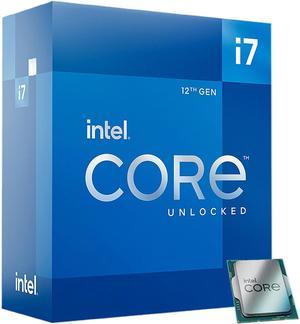 Intel Core i712700K  Core i7 12th Gen Alder Lake 12Core 8P4E 36 GHz LGA 1700 125W Intel UHD Graphics 770 Desktop Processor  BX8071512700K