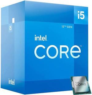 Intel Core i512400  Core i5 12th Gen Alder Lake 6Core 25 GHz LGA 1700 65W Intel UHD Graphics 730 Desktop Processor  BX8071512400
