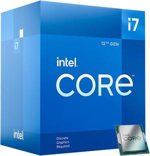 Intel Core i7-12700F - Core i7 12th Gen Alder Lake 12-Core (8P+4E) 2.1 GHz LGA 1700 65W Desktop Processor - BX8071512700F