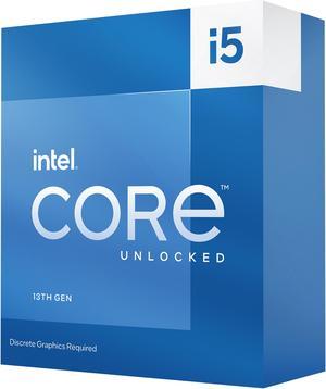 Intel Core i5-13600KF - Core i5 13th Gen Raptor Lake 14-Core (6P+8E) 3.5 GHz LGA 1700 125W None Integrated Graphics Desktop Processor - BX8071513600KF