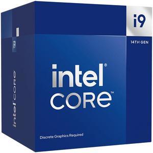 Intel Core i914900F  Core i9 14th Gen Raptor Lake 24Core 8P16E LGA 1700 65W None Integrated Graphics Processor  BX8071514900F