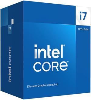 Intel Core i714700F  Core i7 14th Gen Raptor Lake 20Core 8P12E LGA 1700 65W None Integrated Graphics Processor  BX8071514700F