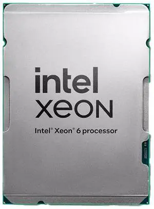 Intel Xeon 676X 2.8 GHz LGA 4710 275W Server Processor - Tray - PK8072007045500 Intel Xeon 676X 2.8 GHz LGA 4710 275W Server Processor - Tray - PK8072007045500