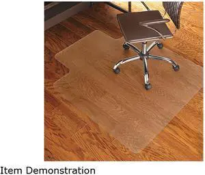 Es Robbins 45x53 Lip Chair Mat Economy Series for Hard Floors 131823