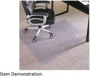 Es Robbins 45x53 Lip Chair Mat Performance Series AnchorBar for Carpet up to 1"