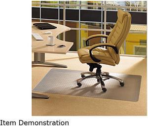Cleartex Advantagemat Phthalate Free Pvc Chair Mat For Low Pile Carpet, 60 X 48