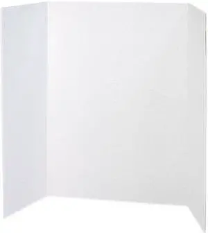 PACON 3763 - Spotlight Presentation Board, 48 x 36, White, 24/Carton