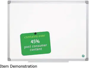 Bi-silque - MA0507790 - Earth Gold Ultra Magnetic Dry Erase Boards, 36 x 48, White, Aluminum Frame Bi-silque - MA0507790 - Earth Gold Ultra Magnetic Dry Erase Boards, 36 x 48, White, Aluminum Frame