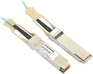 BLACK BOX QSFP-100G-AOC5M-BB QSFP 100-GBPS ACTIVE OPTICAL CABLE (AOC) - CISCO QSFP-100G-AOC5M COMPATIBLE, AQU