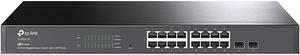 TP-Link TL-SG2218 | 16 Port Gigabit Smart Managed Switch, 2 SFP Slots | Omada SDN Integrated | IPv6 | Static Routing | L2/L3/L4 QoS, IGMP & LAG | Limited Lifetime Protection