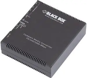 BLACK BOX LGC5150A GIGABIT ETHERNET (1000-MBPS) MEDIA CONVERTER - (2) 10/100/1000-MBPS COPPER TO 10