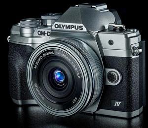 OM System OM-D E-M10 Mark IV 20.3 Megapixel Mirrorless Camera Body Only (Black)